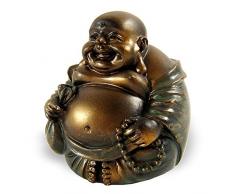 6 Figuren Lachender Buddha, Figur reichlich