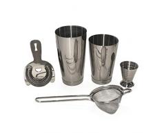Barfly M37106 Cocktail Shaking Set, 5 Piece, Stainless