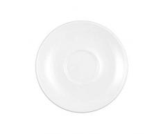 Seltmann Espressountertasse, Porzellan, Weiß, 127 mm