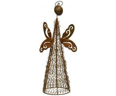 Outlet-Dose, verkabelt mit Engel-Figur, Mehrfarbig, 38 cm