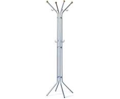 POV Spinder Design Bug Garderobe mit Metallhaken-15x9x4.5 cm-7 Haken-Schwarz, Weiss, Medium