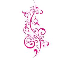 INDIGOS WG30438-41 Wandtattoo w438 sehr schöne Pflanze Blume Wandaufkleber , 120 x 53 cm