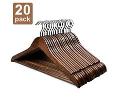 HOUSE DAY Kleiderbügel aus Holz Natur