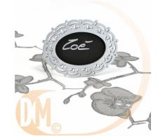 Santex 3617 Orchidee Tischläufer, Fuchsia