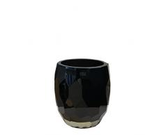 Onno Jewel Duftkerze, Glas, schwarz, 20cm