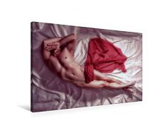 Premium Textil-Leinwand 90 cm x 60 cm quer, Ein Motiv aus dem Kalender MÃNNER - AKTE ZWISCHEN KRAFT UND SINNLICHKEIT | Wandbild, Bild auf Keilrahmen. Leinwand, Leinwanddruck (CALVENDO Menschen);CALVENDO Menschen