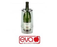 Kaufgut Flaschenhalter aus Acryl, Mehrfarbig, 11 x 23 cm,