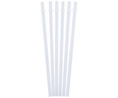 Tiki Tumblers Reusable Drinking Straws 6 Piece - Fits Tervis, Signature & Other Tumbler Brands Straws by Tiki Tumblers