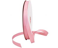 Morex Grosgrain Ribbon 06616/00-151 Grosgrain Band, Polyester, Pfingstrose