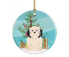 Carolines Treasures Weihnachtsbaum Airedale Terrier Merry Lowchen 3 in Mehrfarbig