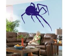 INDIGOS 4052166086110 Wandtattoo w474 Spinne Insekt Wandaufkleber 120 x 115 cm, blau