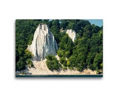 Premium Textil-Leinwand 75 x 50 cm Quer-Format Königsstuhl | Wandbild, HD-Bild auf Keilrahmen, Fertigbild auf hochwertigem Vlies, Leinwanddruck von Nordbilder Fotografie aus Leidenschaft