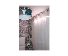 Linder 38hgfr Lichtervorhang Ösen Polyester Weiß 260 x 150 cm
