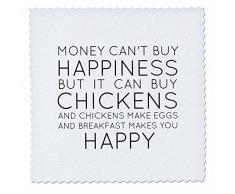 3dRose qs_253115_1 Steppdecke Love You to the Moon and Back, quadratisch, 10 x 10 cm