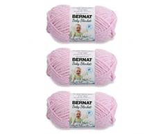 Bulk Buy: Bernat Baby Decke Garn (3er Pack) Rose