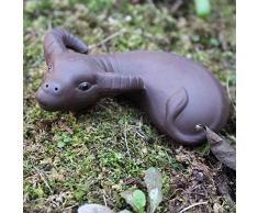 TEASOUL Die Tee-Figur Keramik Stier oder EIN Büffel und Wird während der Teezeremonie als Zierpflanze verwendet und glücklicher, None