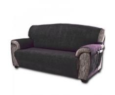Comptoir du Linge Sofaüberwurf, Schwarz
