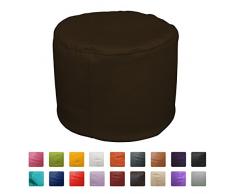 Hand Fotos Sitzsack Hocker 50 x 50 x 45 (Schokolade)