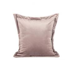 Eurofirany Kissenbezüge Kissenhüllen Couchkissenbezüge Sofakissenbezüge Dekorationskissen Doppelpack 2er Set Kopfkissenbezüge Dekokissen Sitzkissen, Rosa, 45X45 cm, 2