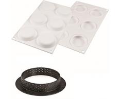 silikomart Silikonform, Silikon, Weiß, 80x20mm