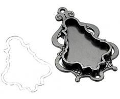 Gilded - Bezels Vergoldete, Blenden Spellbinder Papier Arts Großer Kronleuchter Lünette