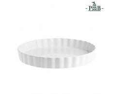la Porcellana Arezzo Tart Auflaufform Geschenk-Box, weiÃ, 28Â cm