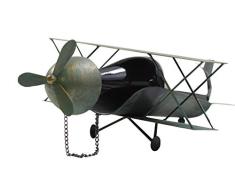 Made Easy Kit Weinregal Flaschenhalter Skulptur – Premium Einrichtung Home Statute Metall Tischdekoration Hubschrauber