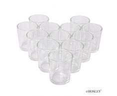 Hosley Teelichthalter für Votivkerzen Ideal für Partys, Hochzeiten, besondere Anlässe, Aromatherapie und den täglichen Gebrauch, O2 96 Count