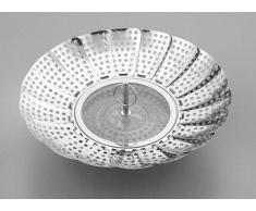 G S D Haushaltsgeräte 30 150 Gemüsedünster mit Doppelboden aus Edelstahl