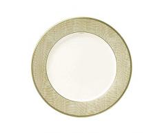 Caspari Salatteller mit 8-teilig Papier Moiré, Gold
