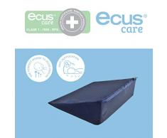 ECU Kids Keil antirreflujo Kinderbett ecusup (60 x 40 cm) blau