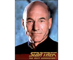Ata Boy Star Trek Next Generation Sortiment 1 6,3 x 8,9 cm Magnet für Kühlschrank und Schließfächer 2.5 x 3.5 Captain Picard