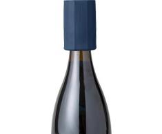 KitchenCraft KCR1-15458 Weinflaschenverschluss und Folienschneider, Marineblau