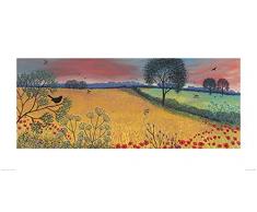 Jo Grundy Kunstdrucke Papier Mehrfarbig 50 x 100 cm