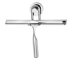 WENKO 23353100 Express-Loc Badezimmerwischer Cali, Duschabzieher, 25 x 22,5 x 4,5 cm, glänzend