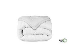 SLEEPMED 4 Jahreszeiten Bettdecke, Steppdecke für Einzel- und Doppelbett verfügbar 2 Kombinierbare Decken mit Druckknöpfen, Mikrofaser Bettdecke hypoallergen und waschbar (140 x 220 cm)
