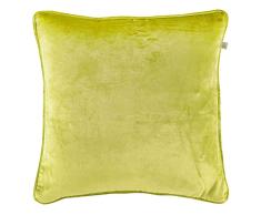Dutch Decor Kissen Fluweel 45x45 cm Lime - Zierkissen - Dekokissen - Heimtextilien - Dekoration