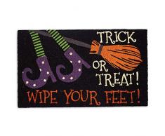 DII DM Merry Xmas Kreidetafel Fußmatte 18x30 Trick oder Leckereien