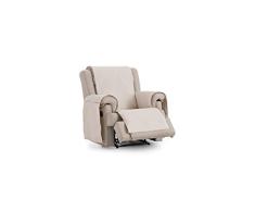 Eysa Garona Protect Wasserdichte und atmungsaktive Sofa überwurf, 90% Baumwolle 10% Polyester, beige, 55 cm.