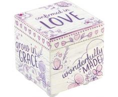 Precious Moments Confirmed In Love Holzfigur Confirmation, Box mit Deckel One Size Mehrfarbig