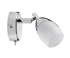 Paulmann 66690 Spotlight Yasmin max 1x10W G9 Chrom/Satin 230V Metall/Glas 666.90 Deckenleuchte Lampe LED Deckenlampe Deckenstrahler