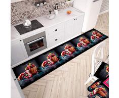 PETTI Artigiani Italiani Teppich für Küche 52x140 cm Frutti Di Bosco