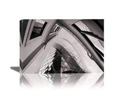 Eurographics Gemälde für Heimdekoration, gerahmt, 61 x 91,4 cm, 61 x 91 cm, Saphir, Grün, Gelb, Orange, Pink