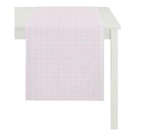 APELT Läufer, Polyester, Flieder, 48 x 140 x 0.5 cm