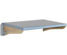 Storability Triton Products 1780 Stahlregal, 38,1 cm B x 1,6 cm H x 27,9 cm, Epoxid-Beschichtung, mit einrastbaren Halterungen, Grau
