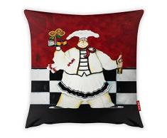 Bonamaison Dekorativ Kissenhülle, Kissenbezug, Zierkissenbezug, Wohnkultur, Für Sofa, Kaffeestube, Größe: 45X45 cm - Entworfen und hergestellt in der Türkei