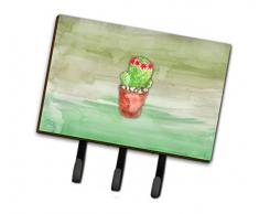 Carolines Treasures Wandhaken, Aquarell, Kaktusgrün Triple grün