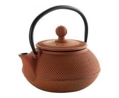 Lacor 68666 1l10 Teekanne Gusseisen braun, 0.6litre