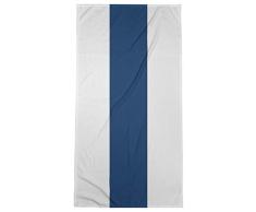 ArtVerse NFS Indianapolis Football Stripes Strandtuch, Mikrofaser, 36 x 72, Main
