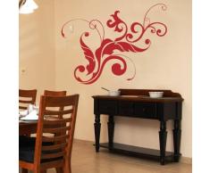 INDIGOS WG30309-90 Wandtattoo w309 Pferd Tier Hufeisen Wandaufkleber 120 x 84 cm, silber